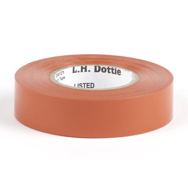 L.H. Dottie 3/4'' x 60' Red Electrical Tape, 10PK
